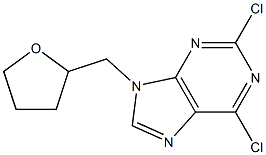 2,6-dichloro-9-(tetrahydrofuran-2-ylmethyl)-9H-purine