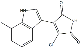 3-chloro-4-(7-methyl-1H-indol-3-yl)-1H-pyrrole-2,5-dione