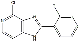 4-chloro-2-(2-fluorophenyl)-1H-imidazo[4,5-c]pyridine Structure