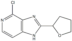 4-chloro-2-(tetrahydrofuran-2-yl)-1H-imidazo[4,5-c]pyridine Structure