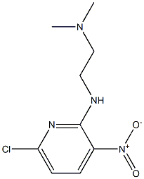 N'-(6-chloro-3-nitropyridin-2-yl)-N,N-dimethylethane-1,2-diamine Structure