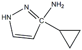 3-CYCLOPROPYL-1H-PYRAZOL-3-AMINE Structure