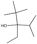 2,2,4-trimethyl-3-ethyl-3-pentanol,,结构式