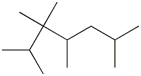 2,3,3,4,6-pentamethylheptane Struktur