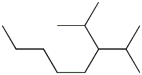 2-methyl-3-isopropyloctane Struktur