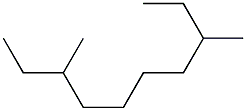 3,8-dimethyldecane Structure
