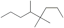 4,4,5-trimethyloctane Structure