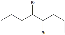 4,5-dibromooctane 化学構造式