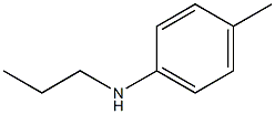 4-methyl-N-propylaniline 结构式