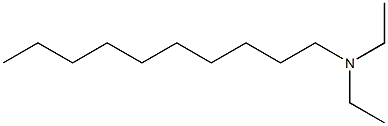 diethyldecylamine,,结构式