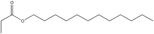 dodecyl propanoate Structure