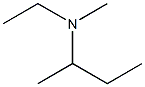 methylethyl-sec-butylamine 化学構造式