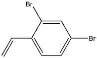 2,4-DIBROMO-1-ETHENYLBENZENE 化学構造式