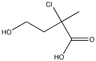 METHYLCHLOROHYDROXYBUTYRATE 结构式