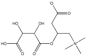 L-CARNITINE TARTRATE(98% MIN.),,结构式