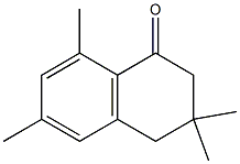 3,3,6,8-TETRAMETHY-1-TETRALONE 化学構造式