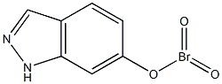 6-INDAZOLYBROMIC ACID Struktur