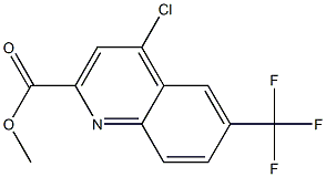 METHYL 6-TRIFLUOROMETHYL-4-CHLOROQUINOLINE-2-CARBOXYLATE