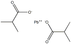 lead isobutyrate Structure