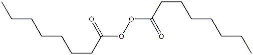 octanoyl peroxide Structure
