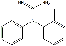 phenyl-o-tolylguanidine Struktur