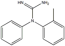 phenyl-o-tolylguanidine Structure