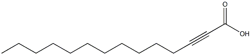 十四炔酸, , 结构式