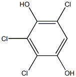三氯氫醌,,结构式