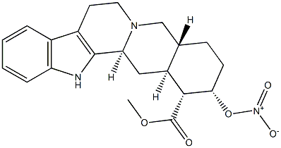 yohimbine nitrate Structure