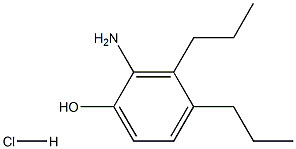 3-(DI-N-PROPYL) AMINO PHENOL HCL Structure