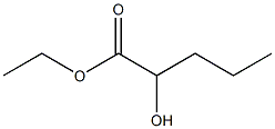 ALPHA HYDROXY VALERIC ACID ETHYL ESTER Structure