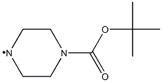 N-BOC-PIPERAZINO Structure