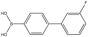 3'-fluorobiphenyl-4-ylboronic 
acid Struktur