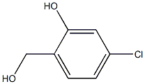 4-CHLORO-2-HYDROXYBENZYL ALCOHOL 结构式