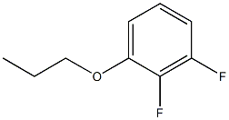 2,3-DIFLUORO-4-PROPOXYBENZENE,,结构式