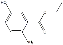 2-AMINO-5-HYDROXYBENZOIC ACID ETHYL ESTER Structure