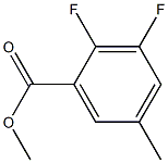 2,3-DIFLUORO-5-METHYLBENZOIC ACID METHYL ESTER Structure