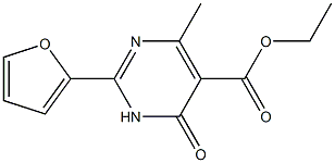 ETHYL 2-(2-FURYL)-4-METHYL-6-OXO-1,6-DIHYDROPYRIMIDINE-5-CARBOXYLATE