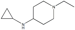 N-CYCLOPROPYL-1-ETHYLPIPERIDIN-4-AMINE Structure