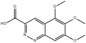 5,6,7-TRIMETHOXYCINNOLINE-3-CARBOXYLIC ACID|5,6,7-TRIMETHOXYCINNOLINE-3-CARBOXYLIC ACID