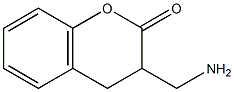 3-(AMINOMETHYL)CHROMAN-2-ONE Structure