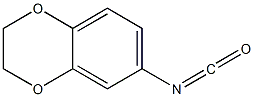 6-ISOCYANATO-2,3-DIHYDRO-1,4-BENZODIOXINE,,结构式