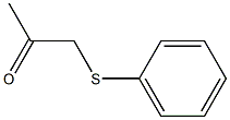 1-(PHENYLTHIO)ACETONE 化学構造式