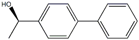 (1R)-1-(1,1''-BIPHENYL-4-YL)ETHANOL,,结构式