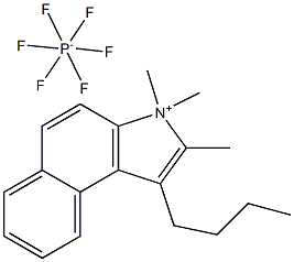 1-BUTYL-2,3,3-TRIMETHYLBENZ[E]INDOLIUM HEXAFLUOROPHOSPHATE Structure