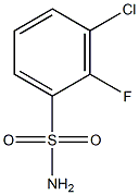 3-CHLORO-2-FLUOROBENZENESULFONAMIDE 95% Structure
