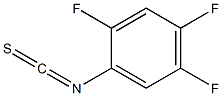 2,4,5-TRIFLUOROPHENYLISOTHIOCYANATE 97% Structure