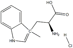 (2S,3R)3-MEHTYL TRYPTOPHAN HYDROCHLORIDE Structure