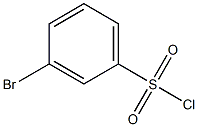 3-BROMOBENZENESUFONYL CHLORIDE 化学構造式