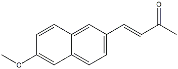 4-(6-METHOXYNAPHTHALEN-2-YL)BUT-3-EN-2-ONE,,结构式